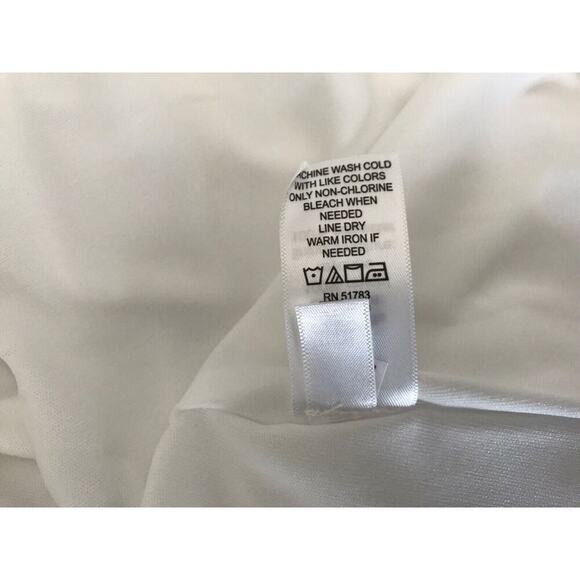 Maurices Dress Womens Size XXL White Floral Sleeveless Lined Keyhole Crew Neck - Picture 10 of 12